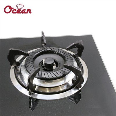 2 বার্নার গ্লাস গ্যাসের চুলা